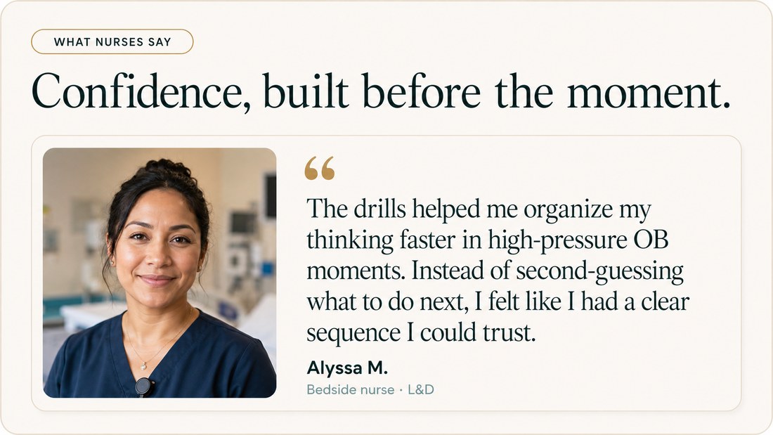 Nurse testimonial 1 of 10